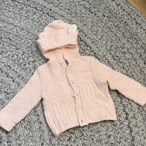 Ralph Lauren Pink Knit Kids Sweater